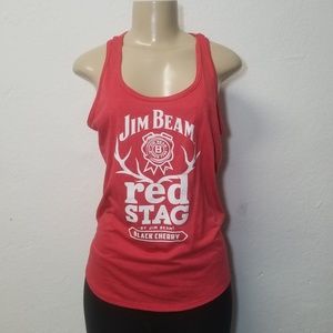 RED STAG JIM BEAN Tank Top Cami Medium